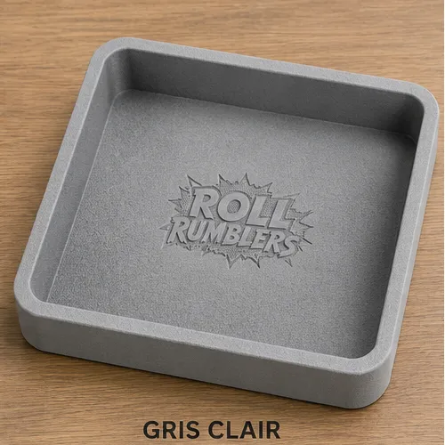 Plateau de lancer gris Roll Rumblers