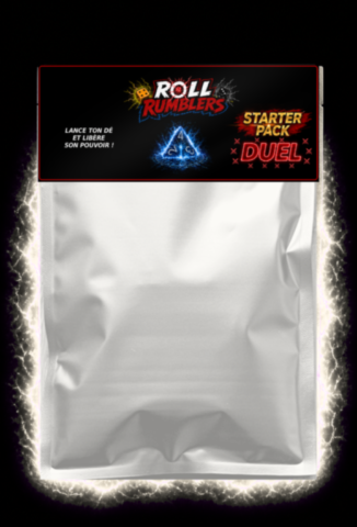 Starter Pack Duel Blanc Roll Rumblers™ – pochette de jeu