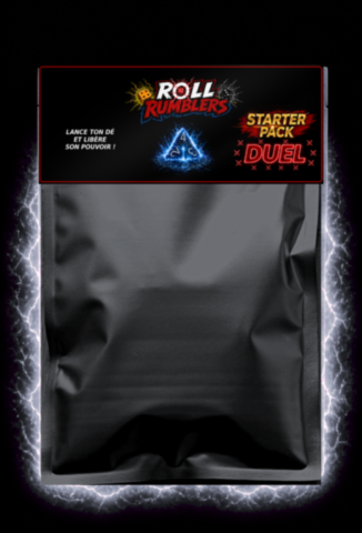Starter Pack Duel Noir Roll Rumblers™ – pochette de jeu