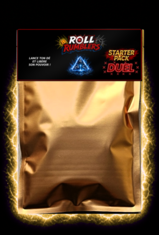 Starter Pack Duel Or Roll Rumblers™ – pochette de jeu