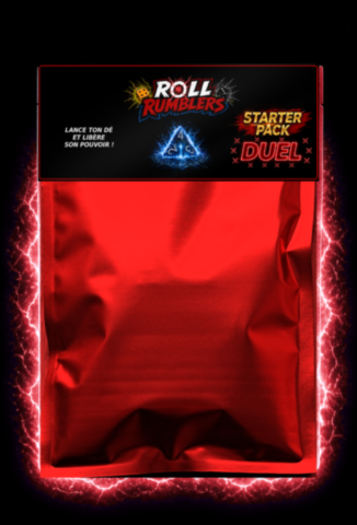 Starter Pack Duel Rouge Roll Rumblers™ – pochette de jeu