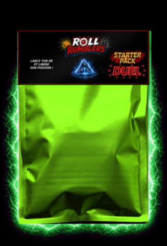 Starter Pack Duel Vert Roll Rumblers™ – pochette de jeu