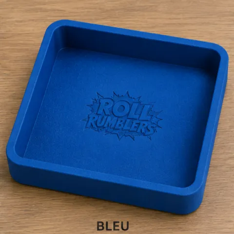 Plateau de lancer bleu Roll Rumblers