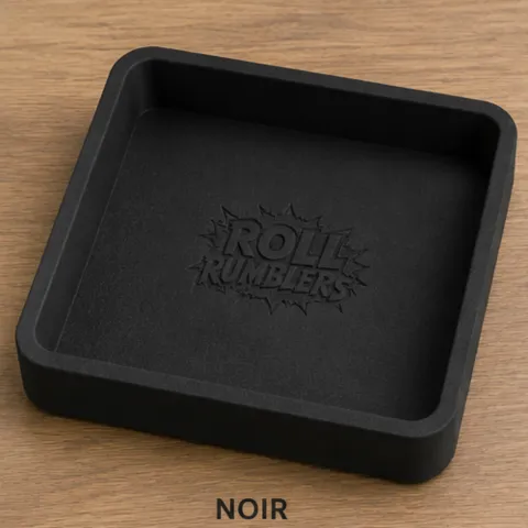 Plateau de lancer noir Roll Rumblers