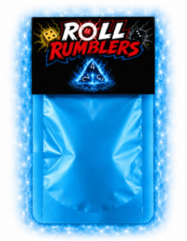 Starter Pack Roll Rumblers avec 3 dés D6 et 4 dés de pouvoirs D4
