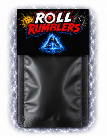 Starter Pack Roll Rumblers avec 3 dés D6 et 4 dés de pouvoirs D4