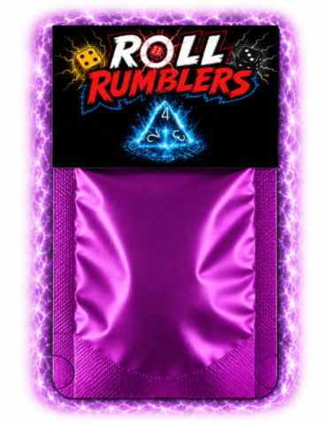 Starter Pack Roll Rumblers avec 3 dés D6 et 4 dés de pouvoirs D4