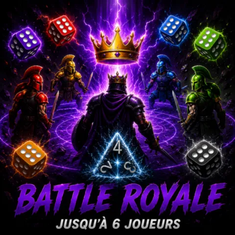 Battle Royale – Jusqu’à 6 joueurs Mode Battle Royale Roll Rumblers jusqu’à six joueurs