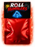Starter Pack rouge Roll Rumblers avec D6, D4 et cartes de jeu